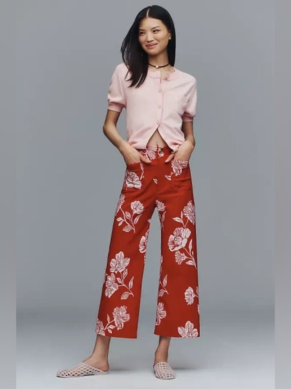NWT Size 32 - Maeve Colette High-Rise Wide-Leg Pants in Magic Fabric (US$ 138) - Picture 2 of 11